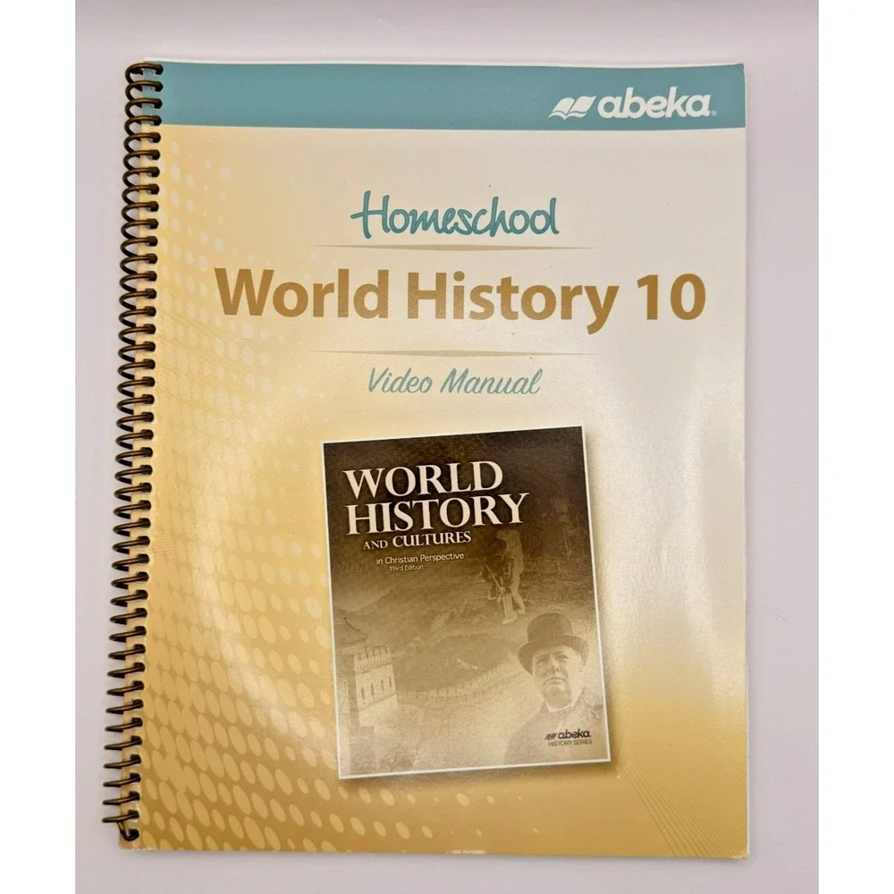 Abeka World History 10 3rd Ed Teacher Answer Quiz Test Video Manual Set